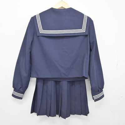 【中古】山口県 柳井高等学校 女子制服 3点 (セーラー服・スカート・スカート) sf043074