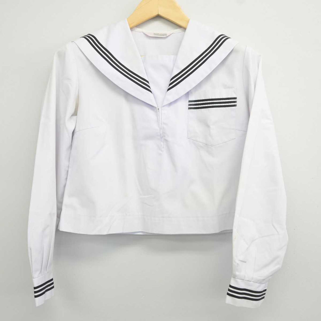 【中古】山口県 柳井高等学校 女子制服 2点 (セーラー服・スカート) sf043078 | 中古制服通販パレイド