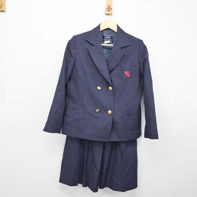 【中古】兵庫県 宝梅中学校 女子制服 2点 (ブレザー・スカート) sf043104