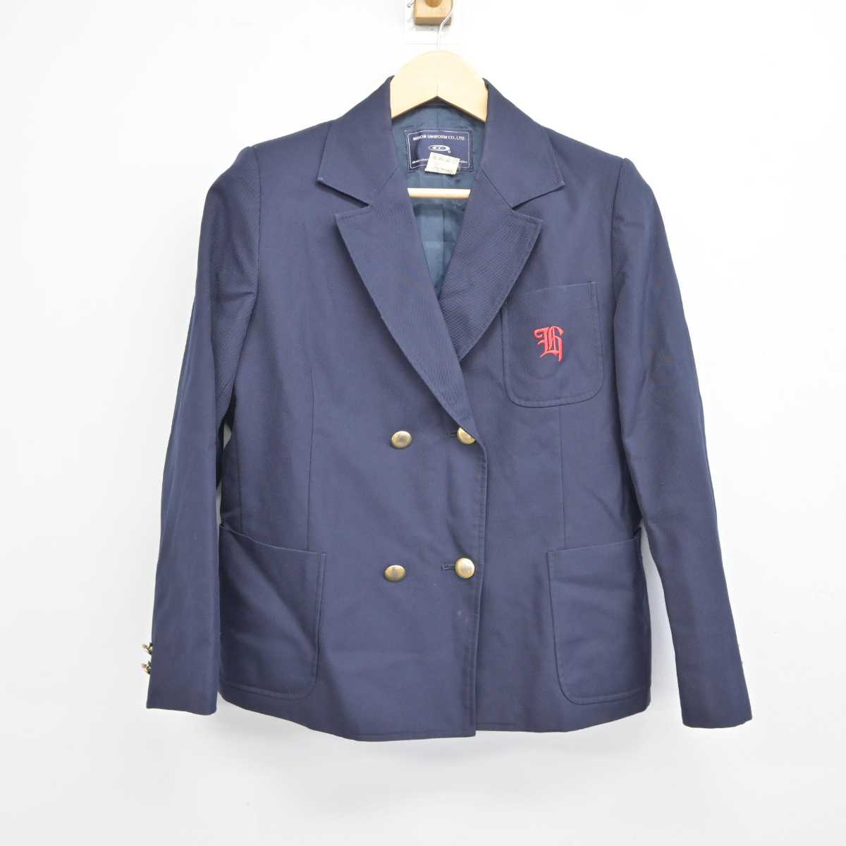 【中古】兵庫県 宝梅中学校 女子制服 2点 (ブレザー・スカート) sf043105