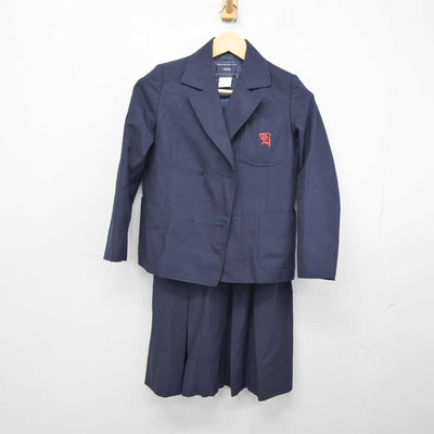 【中古】兵庫県 宝梅中学校 女子制服 2点 (ブレザー・スカート) sf043107