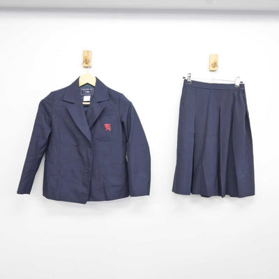 【中古】兵庫県 宝梅中学校 女子制服 2点 (ブレザー・スカート) sf043107