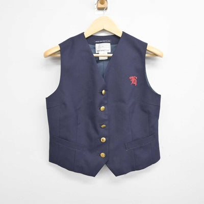 【中古】兵庫県 宝梅中学校 女子制服 2点 (ベスト・スカート) sf043109