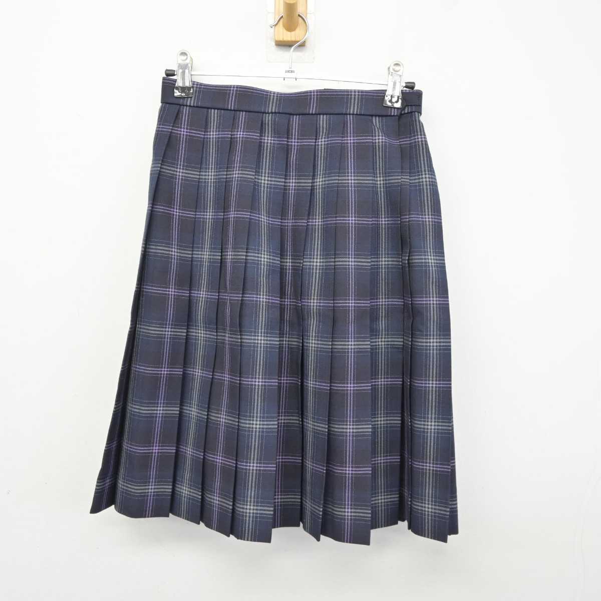 【中古】奈良県 飛鳥未来高等学校 女子制服 1点 (スカート) sf043123