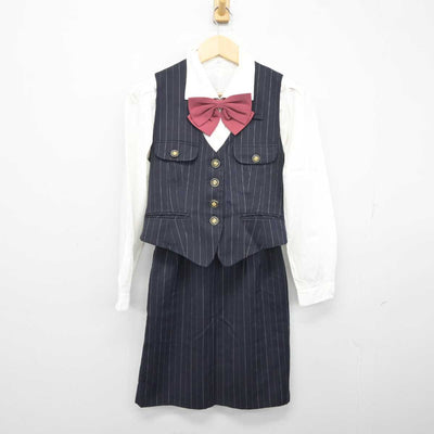 【中古】 ダイキン工業株式会社 女子制服 6点 (ブレザー・ベスト・シャツ・スカート) sf043124