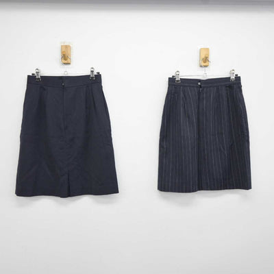 【中古】 ダイキン工業株式会社 女子制服 2点 (スカート) sf043128