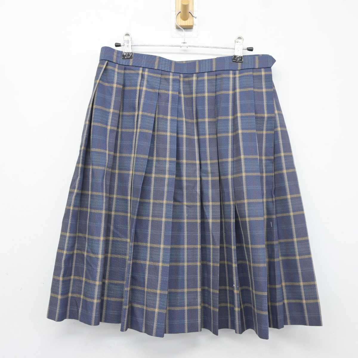 【中古】宮崎県 宮崎日本大学中学校高等学校 女子制服 5点 (ブレザー・ニット・シャツ・スカート) sf043146