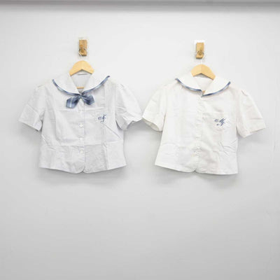 【中古】宮崎県 宮崎日本大学中学校高等学校 女子制服 3点 (シャツ・シャツ) sf043150