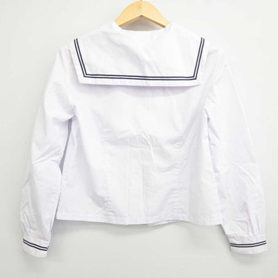 【中古】山形県 山形北高等学校 女子制服 2点 (セーラー服・シャツ) sf043155