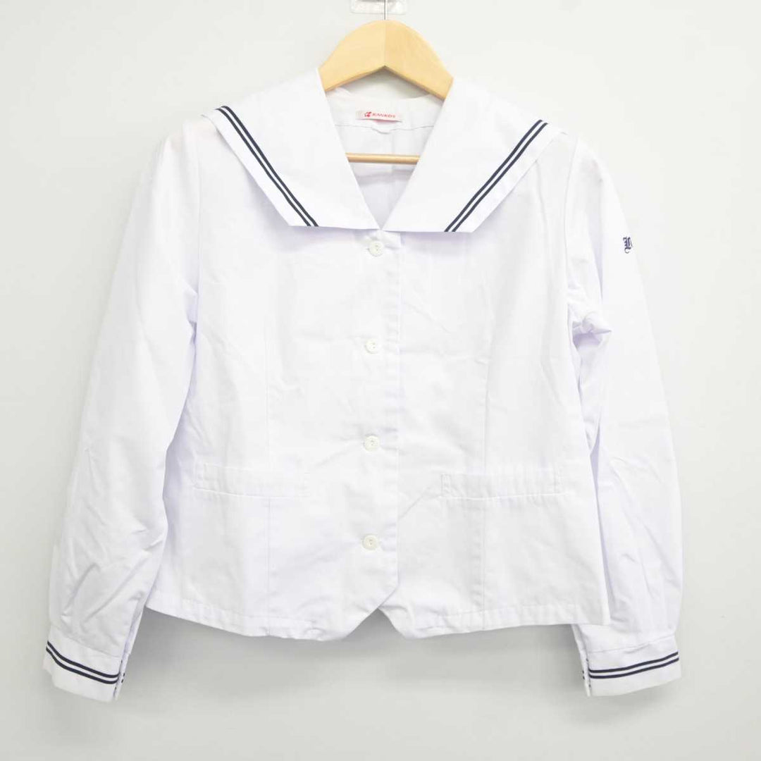 【中古】山形県 山形北高等学校 女子制服 2点 (セーラー服・シャツ) sf043156 | 中古制服通販パレイド