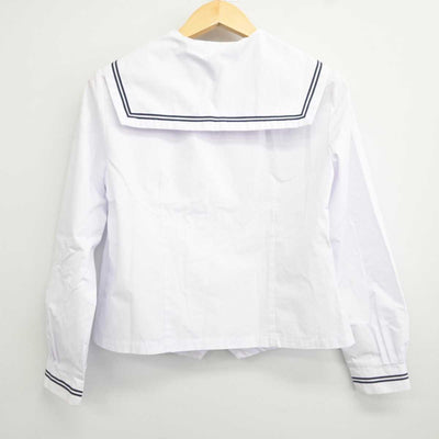 【中古】山形県 山形北高等学校 女子制服 2点 (セーラー服・シャツ) sf043156