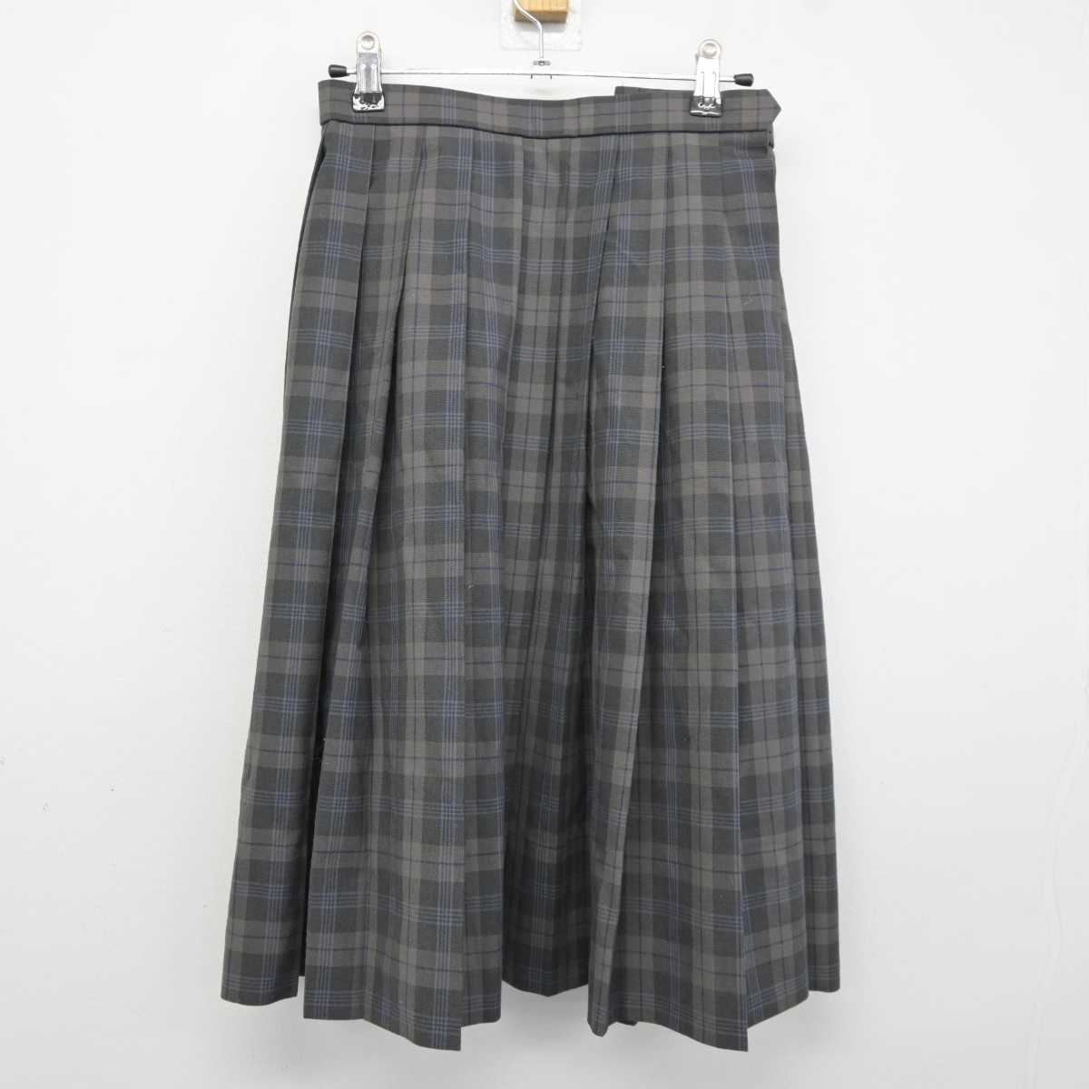 【中古】大阪府 柏原市立国分中学校 女子制服 3点 (シャツ・スカート) sf043159