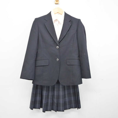 【中古】東京都 目黒学院中学高等学校 女子制服 3点 (ブレザー・シャツ・スカート) sf043166