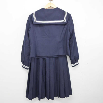 【中古】青森県 甲田中学校 女子制服 3点 (セーラー服・スカート) sf043174