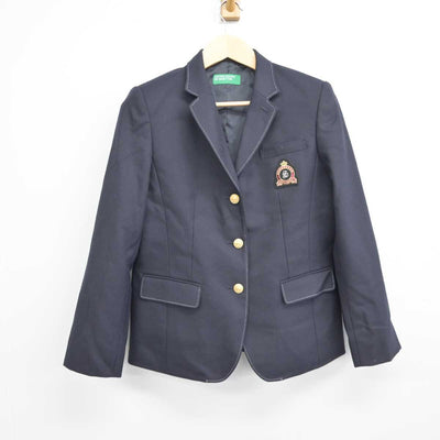 【中古】宮崎県 尚学館中学校 女子制服 5点 (ブレザー・シャツ・スカート) sf043189