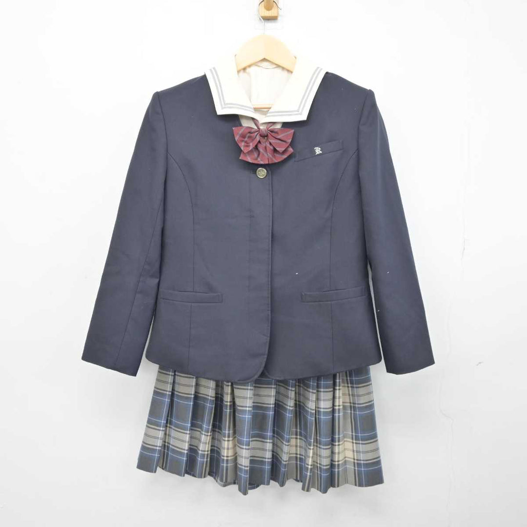 【中古】茨城県 古河第二高等学校 女子制服 4点 (ブレザー・シャツ・スカート) sf043192 | 中古制服通販パレイド