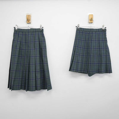 【中古】福岡県 宇美商業高等学校 女子制服 3点 (ブレザー・スカート) sf043193