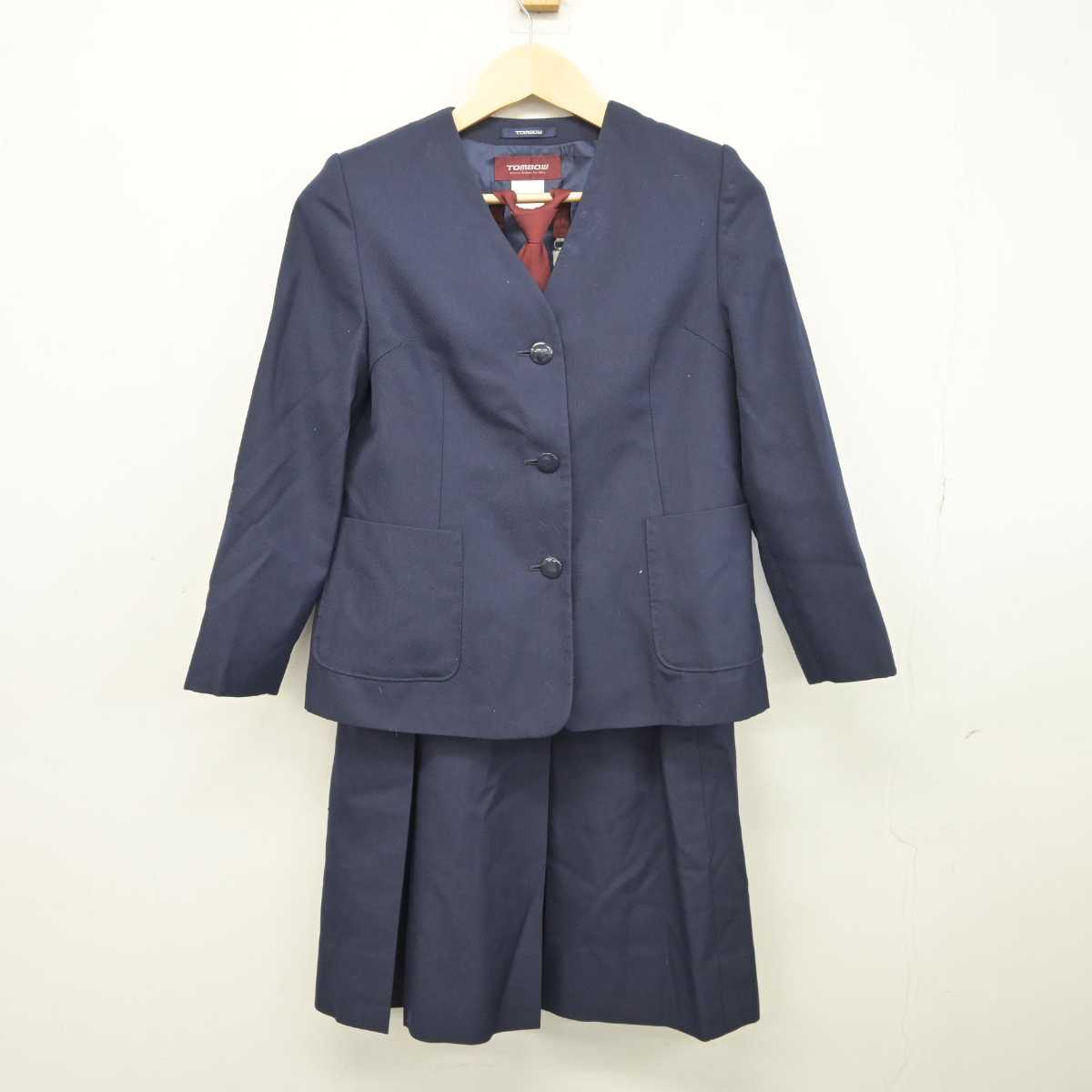 【中古】埼玉県 吉川市立南中学校 女子制服 3点 (ブレザー・スカート) sf043196