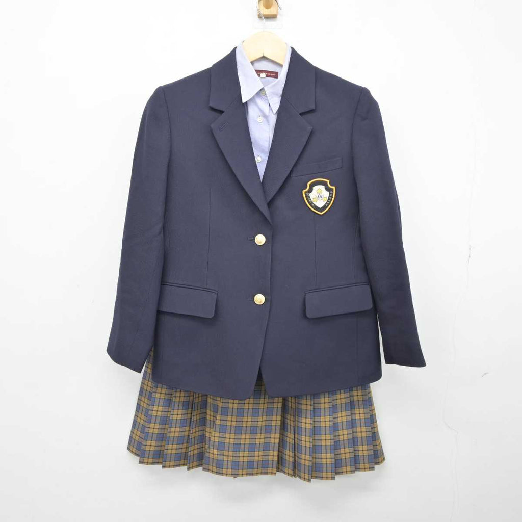 【中古】栃木県 今市高等学校 女子制服 3点 (ブレザー・シャツ・スカート) sf043198 | 中古制服通販パレイド