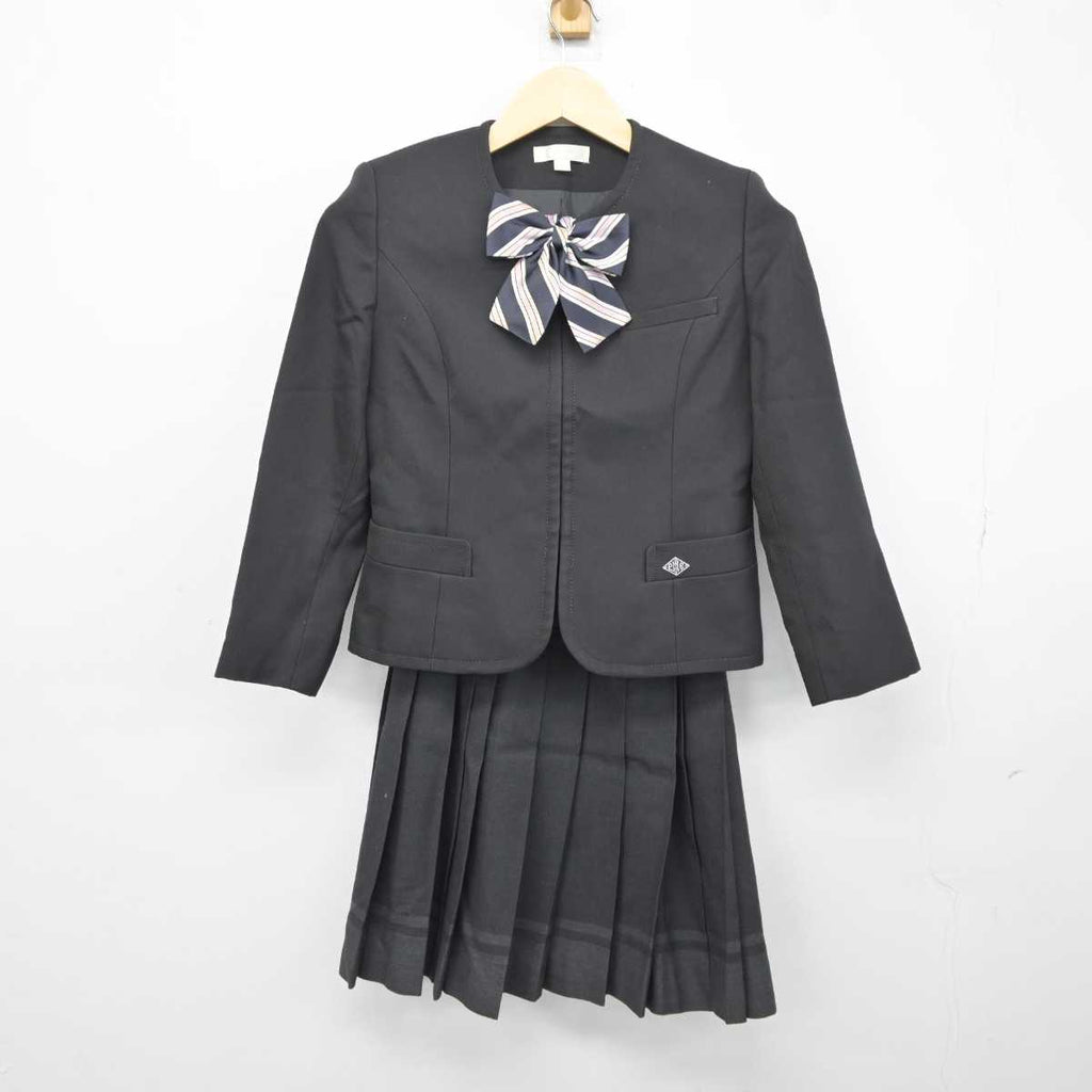 【中古】兵庫県 啓明学院中学校高等学校 女子制服 4点 (ブレザー・ニット・スカート) sf043199 | 中古制服通販パレイド