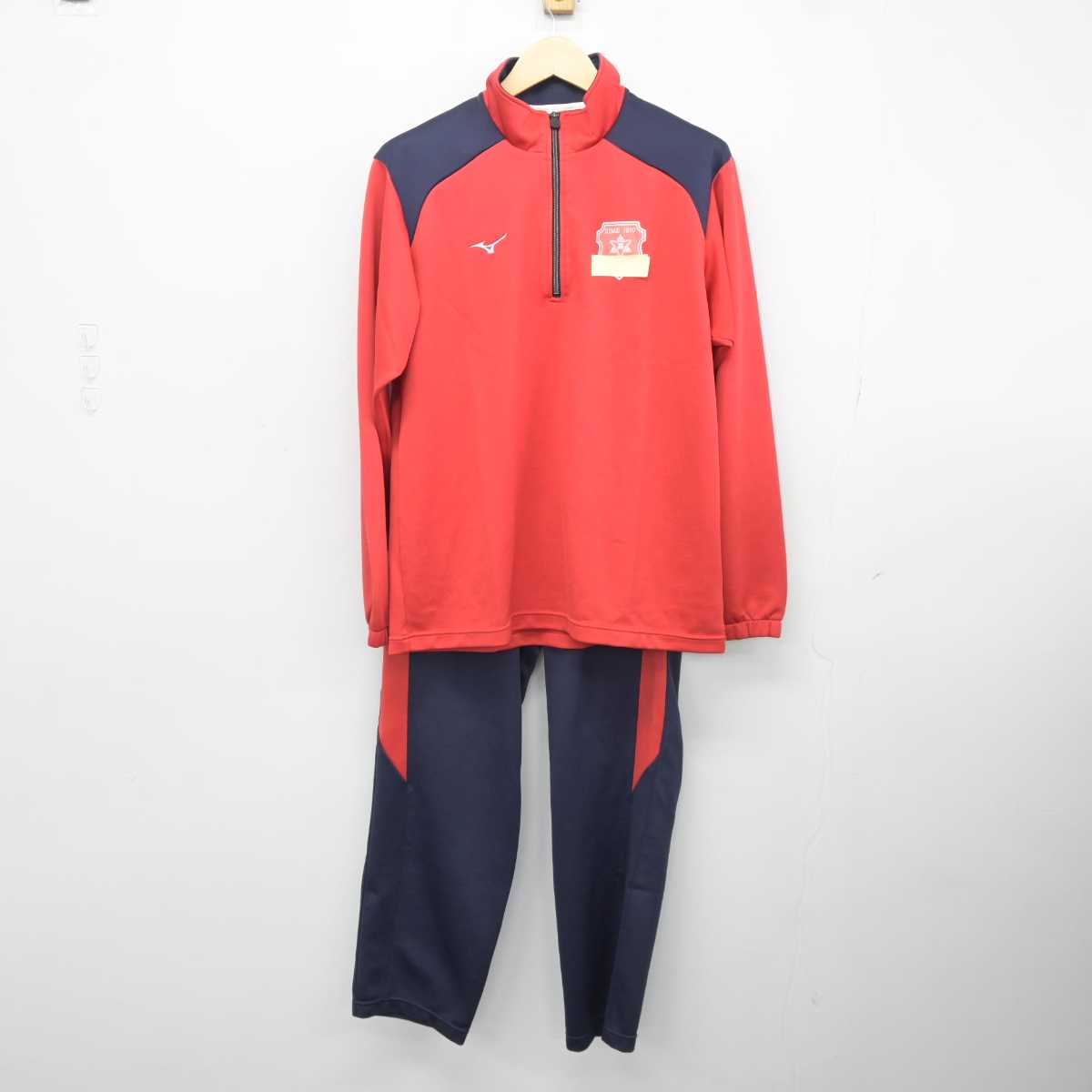 【中古】大分県 大分鶴崎高等学校 男子制服 2点 (ジャージ 上・ジャージ 下) sf043202