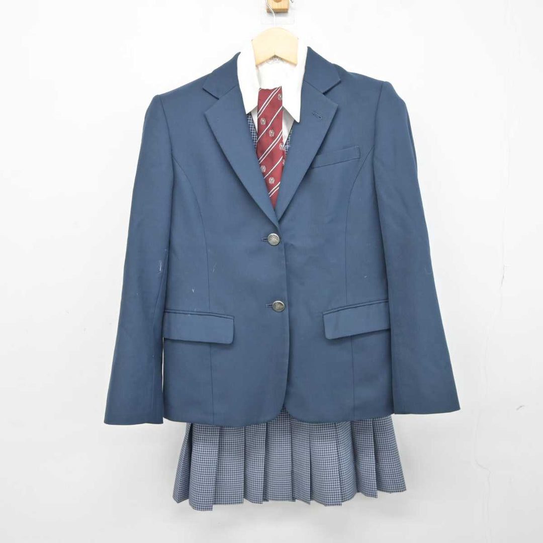 【中古】愛知県 東邦高等学校 女子制服 5点 (ブレザー・ベスト・シャツ・スカート) sf043206 | 中古制服通販パレイド