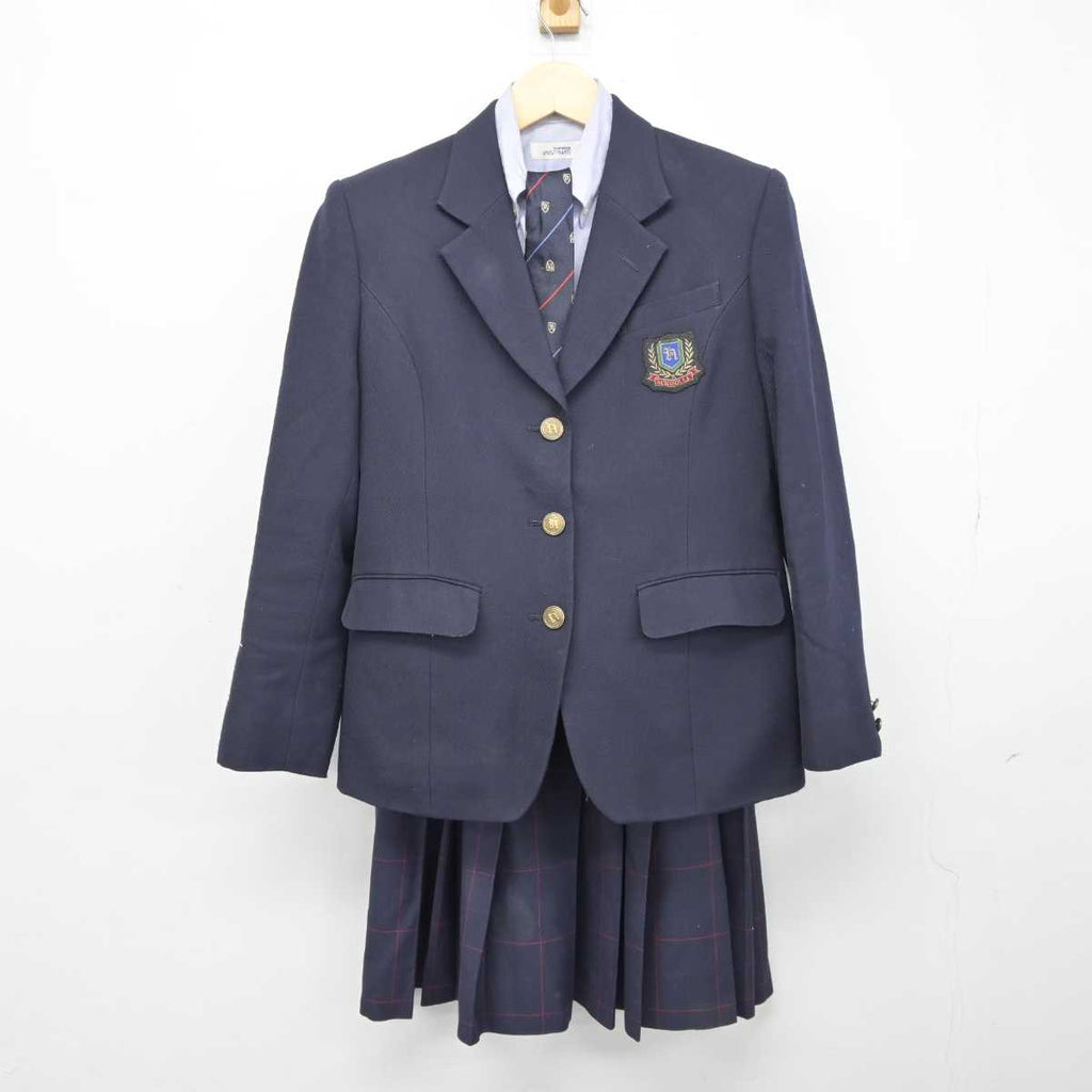 中古】広島県 廿日市高等学校 女子制服 4点 (ブレザー・シャツ・スカート) sf043211 | 中古制服通販パレイド