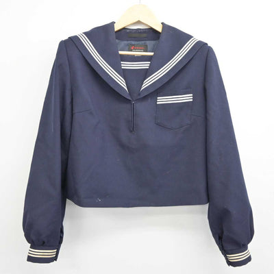 【中古】山口県 阿知須中学校 女子制服 2点 (セーラー服・スカート) sf043215