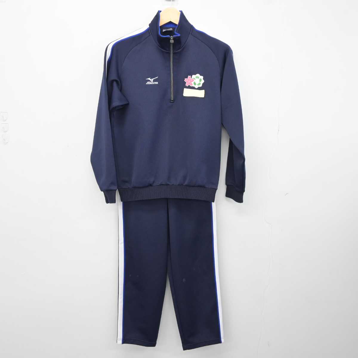 【中古】青森県 青森山田中学校 男子制服 2点 (ジャージ 上・ジャージ 下) sf043221