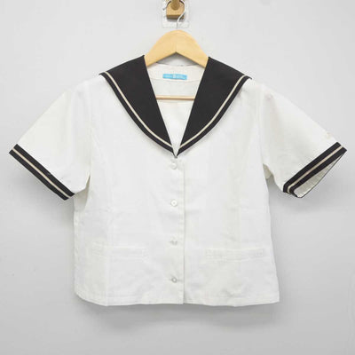 【中古】長崎県 長崎女子商業高等学校 女子制服 2点 (セーラー服・ニットベスト) sf043229