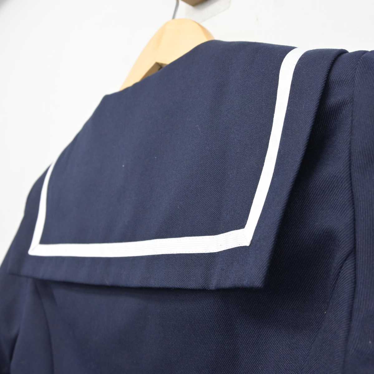 【中古】北海道 苫小牧市立開成中学校 女子制服 1点 (セーラー服) sf043245