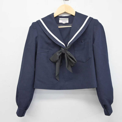 【中古】愛知県 刈谷北高等学校 女子制服 3点 (セーラー服・スカート) sf043250