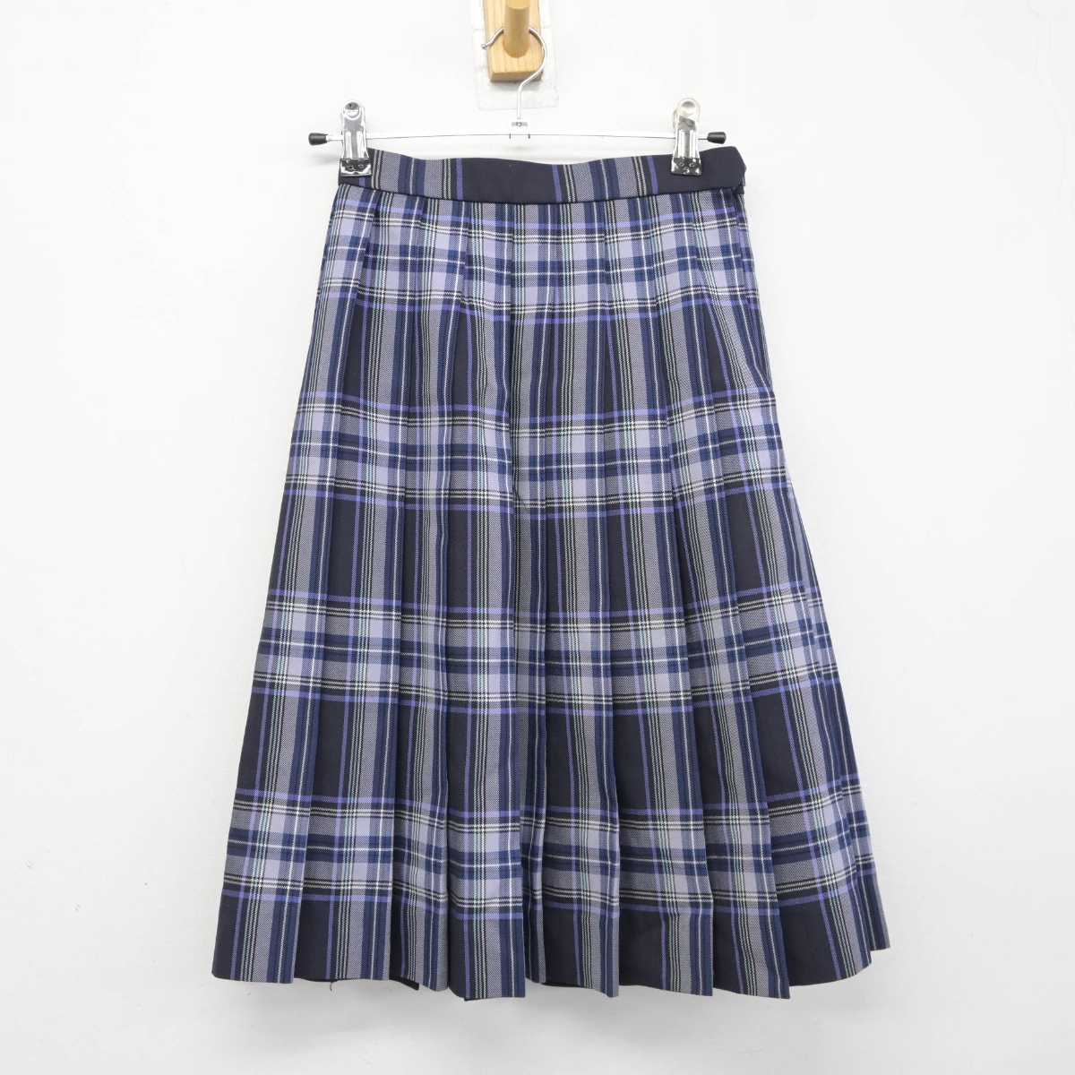 【中古】東京都 大森学園高等学校 女子制服 4点 (ブレザー・シャツ・スカート) sf043252