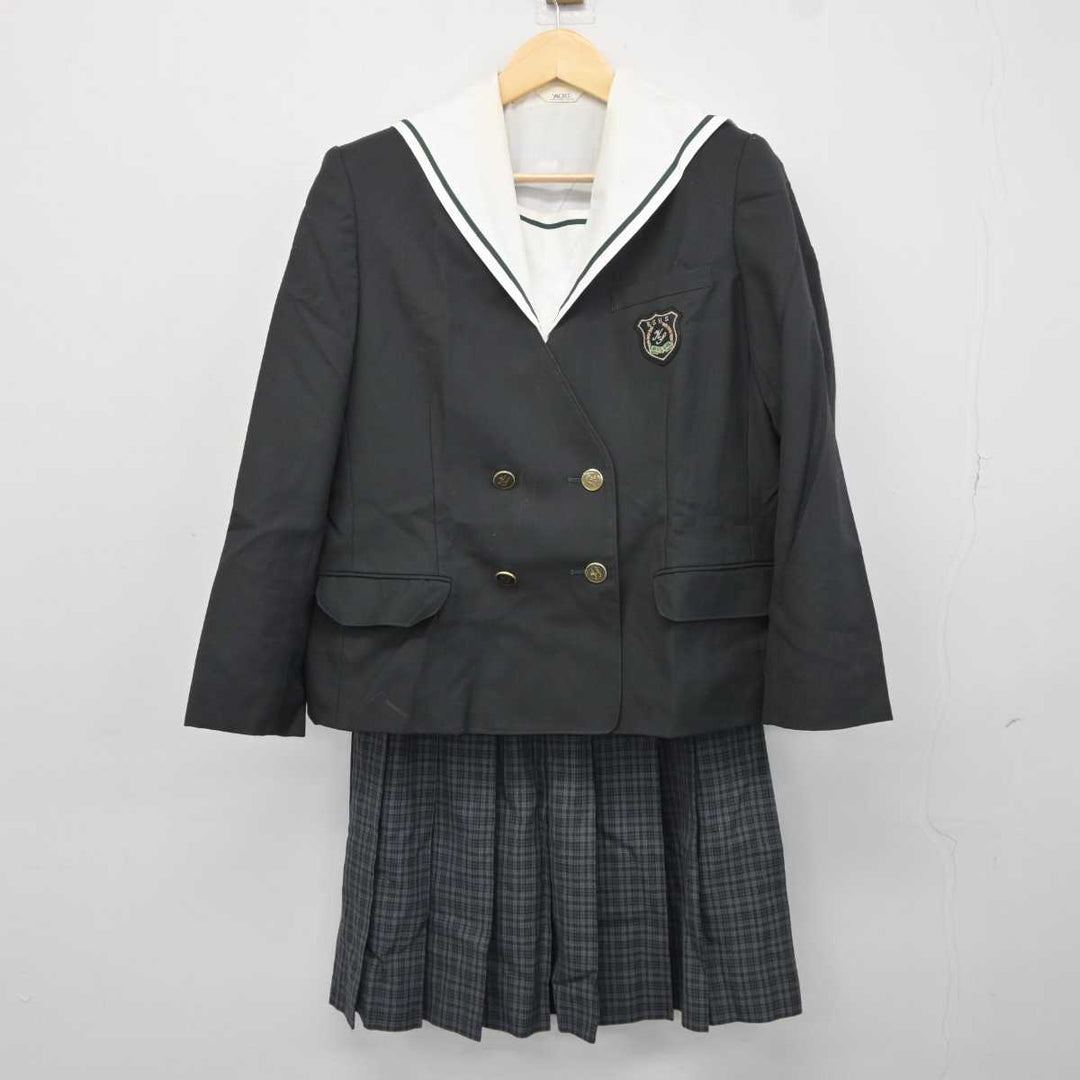 【中古】福岡県 九州産業大学付属九州産業高等学校 女子制服 3点 (ブレザー・シャツ・スカート) sf043275 | 中古制服通販パレイド