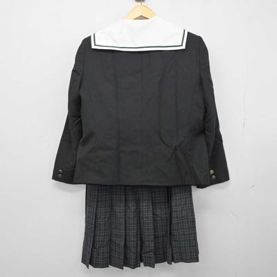 【中古】福岡県 九州産業大学付属九州産業高等学校 女子制服 3点 (ブレザー・シャツ・スカート) sf043275