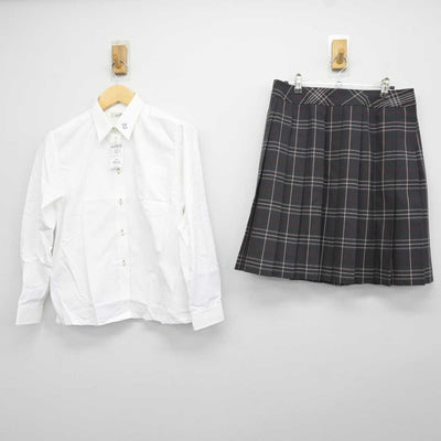 【中古】宮城県 富谷高等学校 女子制服 7点 (ブレザー・ニット・シャツ・スカート) sf043285