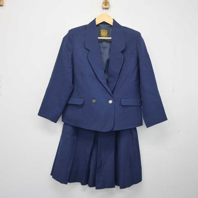 【中古】岩手県 専修大学北上高等学校 女子制服 2点 (ブレザー・スカート) sf043289