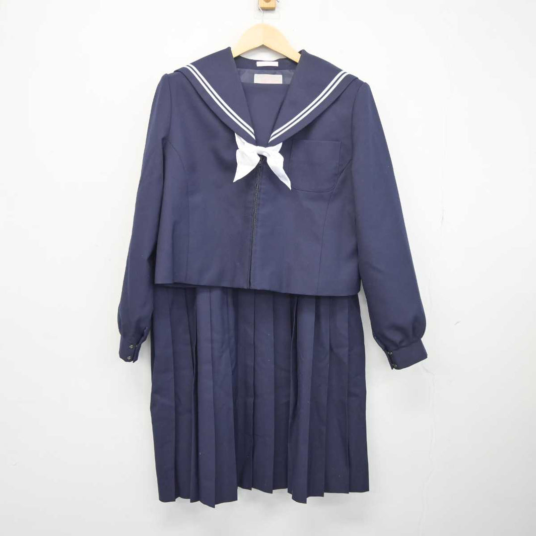 【中古】岐阜県 羽島中学校 女子制服 4点 (セーラー服・スカート) sf043296 | 中古制服通販パレイド