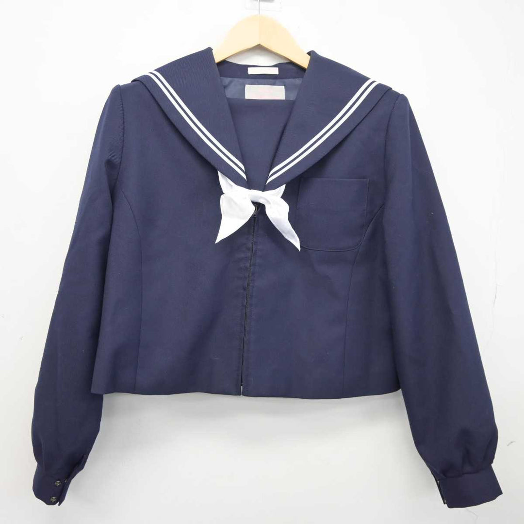 【中古】岐阜県 羽島中学校 女子制服 4点 (セーラー服・スカート) sf043296 | 中古制服通販パレイド