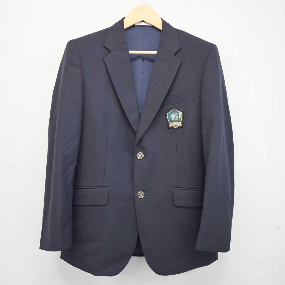 【中古】奈良県 五條高等学校 男子制服 4点 (ブレザー・シャツ・ズボン) sf043297