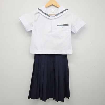 【中古】奈良県 五條東中学校 女子制服 3点 (セーラー服・スカート) sf043301