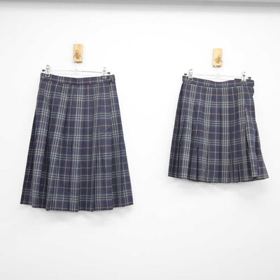 【中古】大阪府 北摂つばさ高等学校 女子制服 4点 (ブレザー・スカート) sf043305