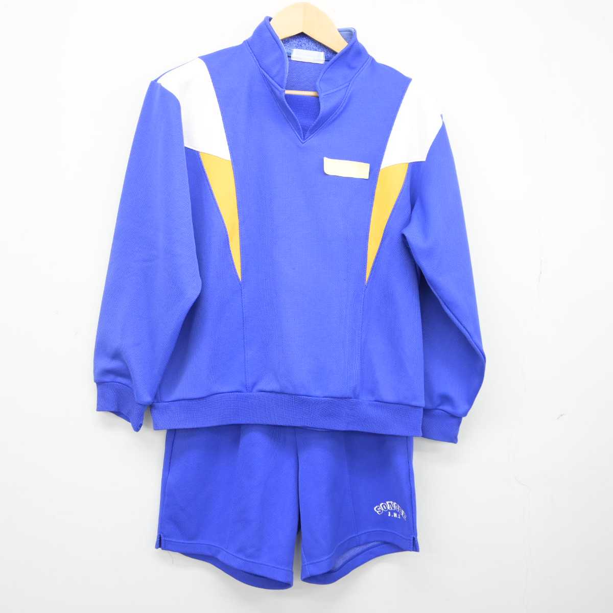 【中古】茨城県 石岡市立園部中学校 女子制服 2点 (ジャージ 上・体操服 下) sf043337