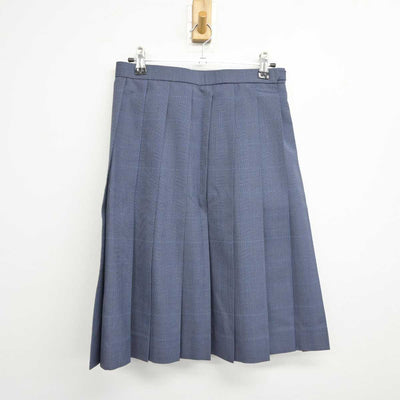 【中古】岐阜県 鶯谷高等学校 女子制服 3点 (ニットベスト・スカート) sf043344