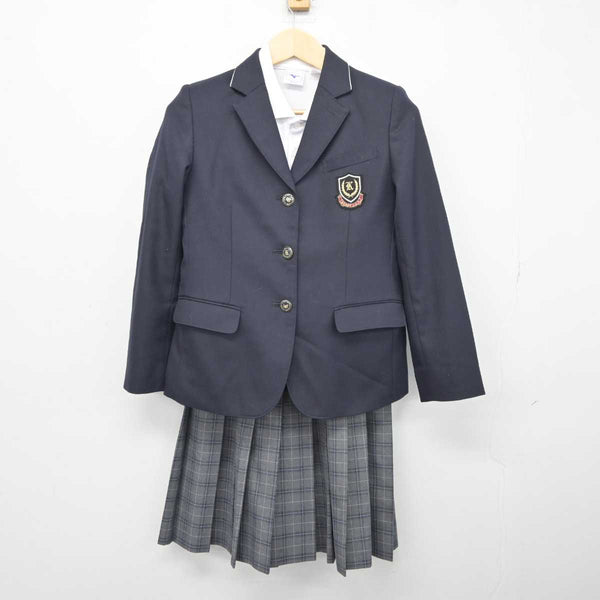 中古】三重県 鈴鹿市立千代崎中学校 女子制服 3点 (セーラー服