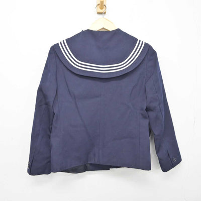 【中古】香川県 高松工芸高等学校 女子制服 2点 (セーラー服・スカート) sf043363