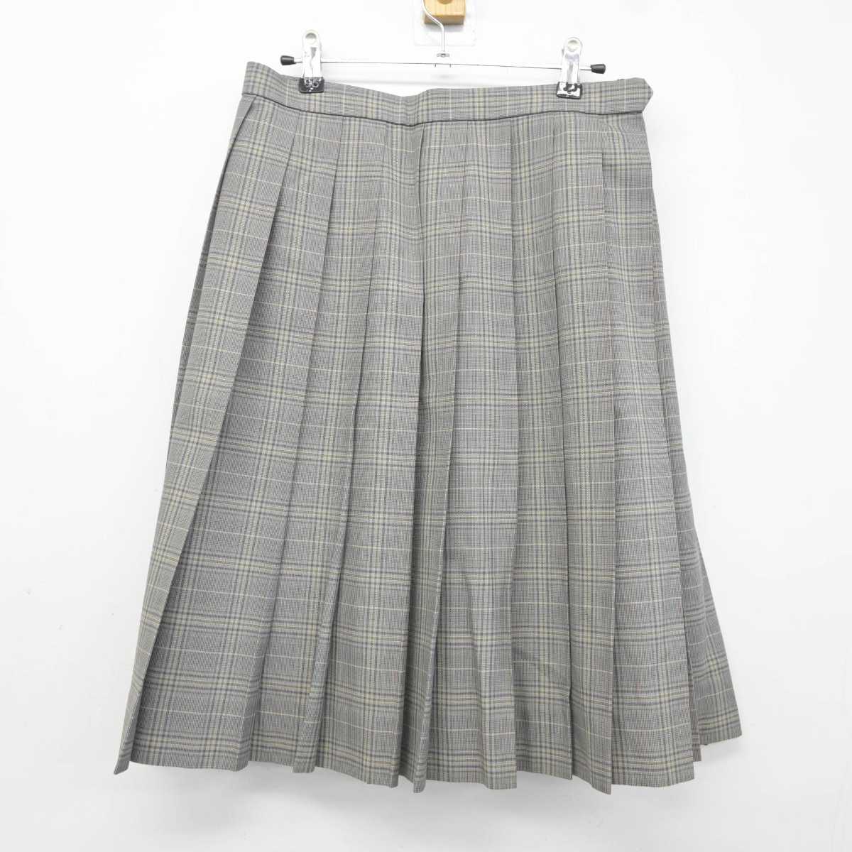 【中古】北海道 札幌市立上篠路中学校 女子制服 4点 (ブレザー・ベスト・スカート) sf043387