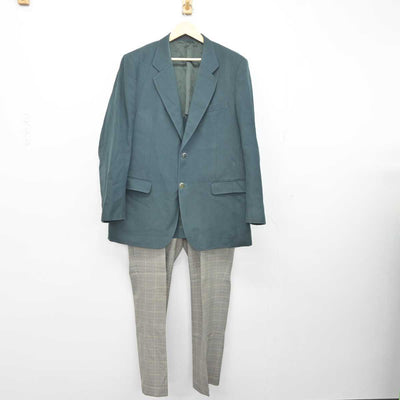 【中古】北海道 札幌市立上篠路中学校 男子制服 2点 (ブレザー・ズボン) sf043389