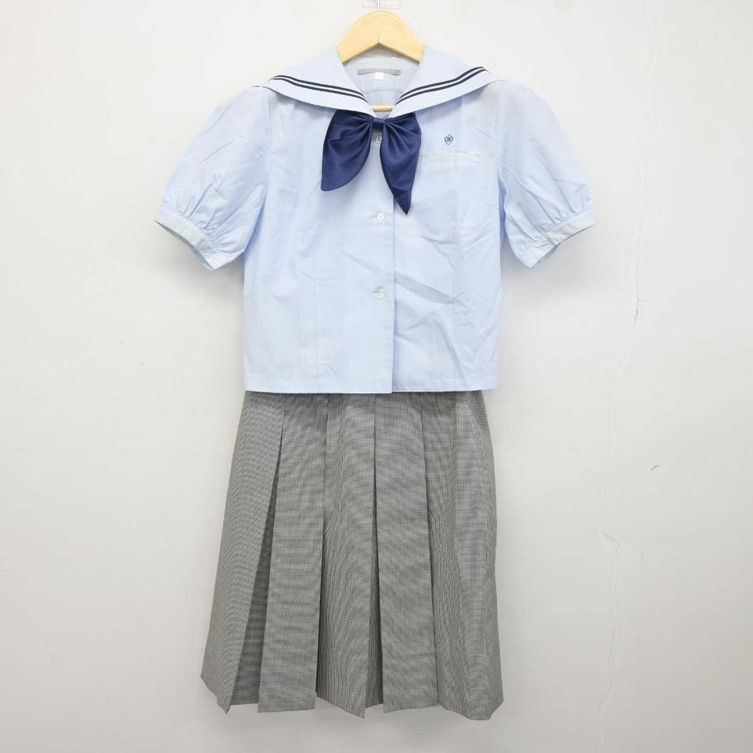 【中古】栃木県 宇都宮清陵高等学校 女子制服 3点 (シャツ・スカート) sf043391 | 中古制服通販パレイド