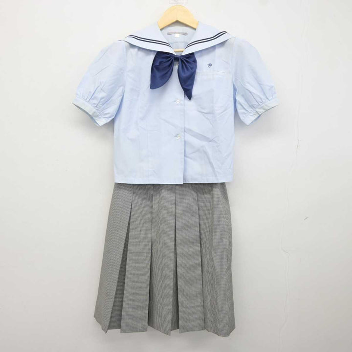 U467/T (中古)栃木県 宇都宮清陵高校 女子制服3点 /大きめ/LL